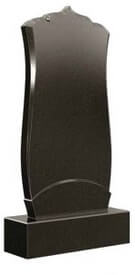 Модель памятника №64 вертикальный, современный, прямоугольный, женский